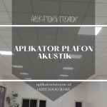 Aplikator Plafon Akustik
