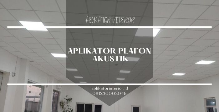 Aplikator Plafon Akustik